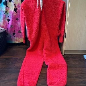 Aerie Cloud Sherpa PJ Onesie